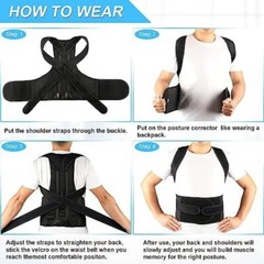Adjustable ceinture dorsale Correct Body Correction Band Lower Back Support Belt