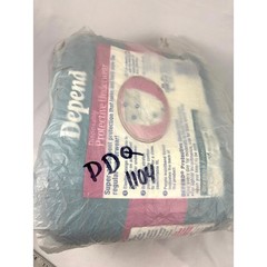 Lot of 2 Depend 20 Disposable Protective Underwear Adult Incontinence 1990s VTG
