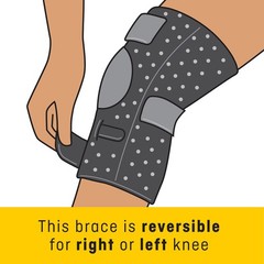 Performance Compression Knee , Ideal for Everyday Activities, Size – Black