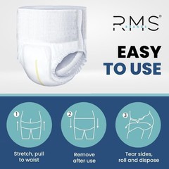 Comfort Wear Incontinence Adult Pull-Ups, Medium (34–46″) | Leak-Proof 20-Count