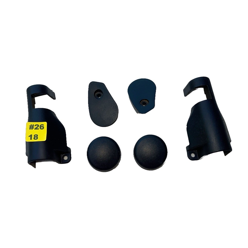 CASTER CAPS DUST PLUG SHOCK PLASTIC COVER INVACARE TDX SP POWER WHEELCHAIR PARTS
