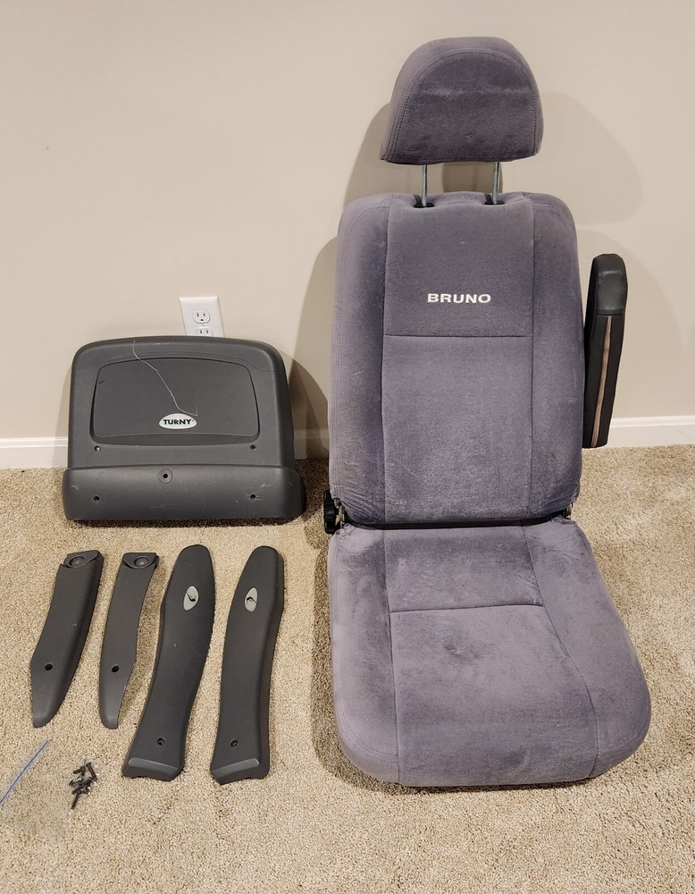 Bruno Turny Orbit 300 Passenger Seat Gray with Trim Pieces