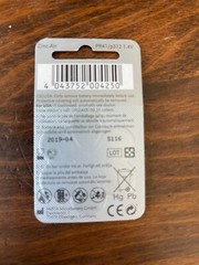 Power One Size P312/PR41.4V Hearing Aid Batteries Zinc Air