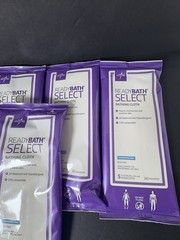Lot of 6 Medline ReadyBath Select Bathing Cloths Fragrance Free Sealed EXP 3/26