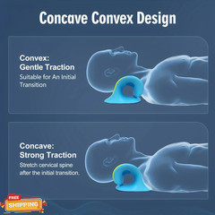 Neck Stretcher Cervical Traction Device Pillow for Neck Pain Relief Support