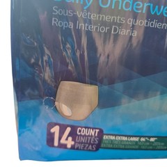 Prevail Daily Underwear Men’s XXL Maximum Absorbency Breathable 14ct
