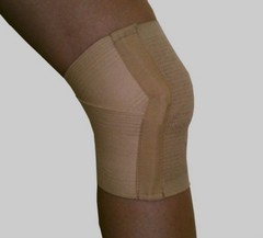 Alpha Medical Elastic Slip On Knee Brace with X-Back Support