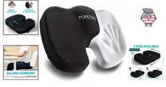 U-Shaped Memory Foam Chair Cushion – Washable & Non-Slip Design for Comfort