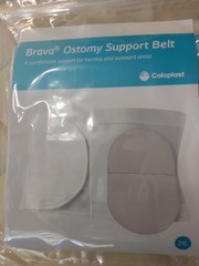 2 Pks Coloplast 12007 Brava Ostomy Support Belt Size 2xl 40-46” NEW