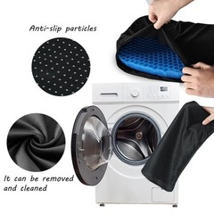Gel Seat Cushion Double Thick Egg Seat Cushion Non Slip Cover Breathable Design