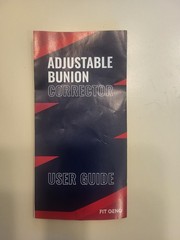 Adjustable Bunion Corrector, Left and Right Feet