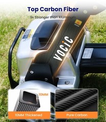 Mobility Scooter for Adults&Seniors,Carbon Fiber,46LBS,4-Wheel Powered Electric