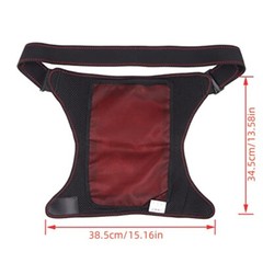 Electric Heated Hip Brace 3 Modes Vibration Hip Massage Thigh Support Wrap D06
