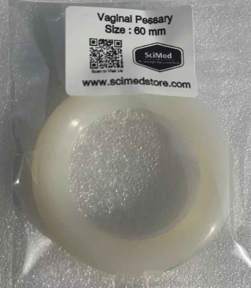 SciMed 2.5 Inch Size Pessary Ring Silicone Pelvic Uterine Prolapse FDA APPROVED