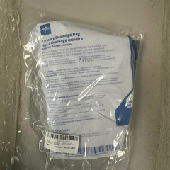 10 Pack Large 2000 ml Urinary Drainage Bag for Adults, Latex-Free & Sterile