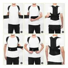 Posture Corrector Back Shoulder Support Straightener Brace Belt Men Women