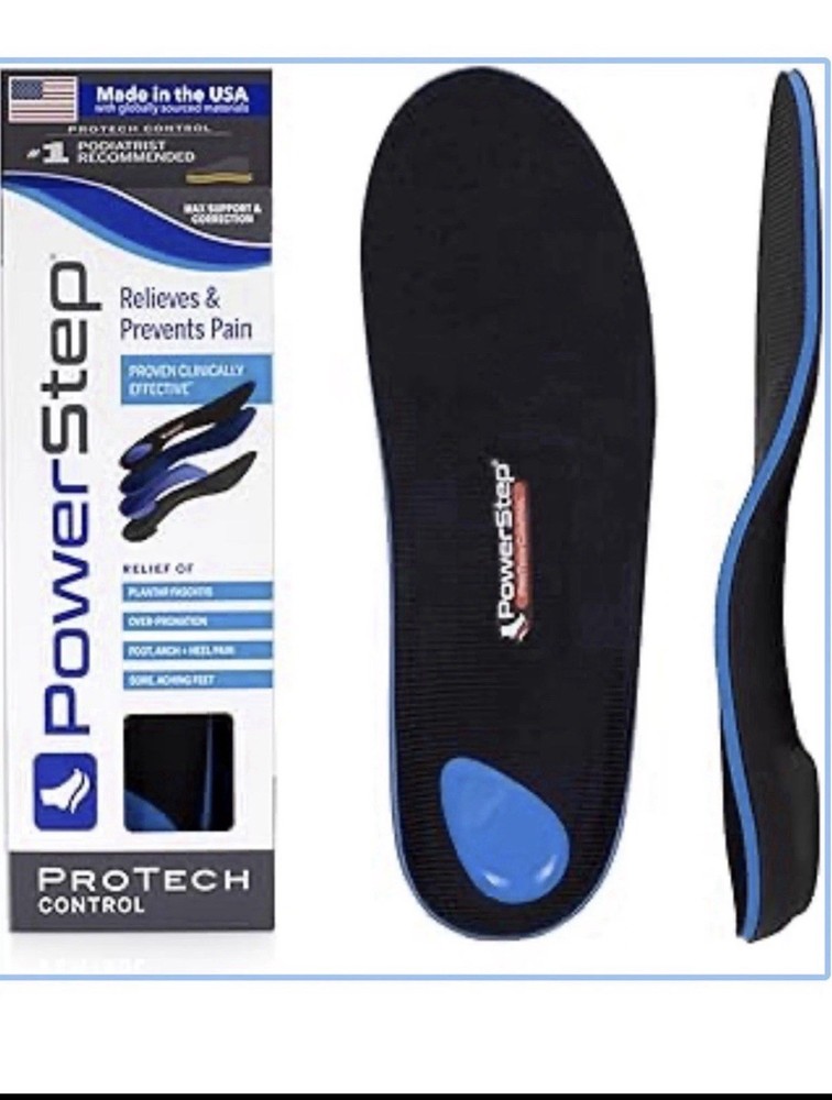 Powerstep Protech Men’s & Women Full Length Orthotic 3 boxes box