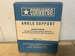 Vintage Converse All Star Medium Laceless Ankle Support Made In USA C69