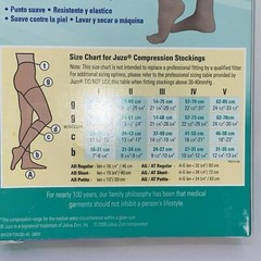Juzo Dynamic 2002AD 30-40 mmHg Soft Below Knee Stocking Open Toe 2002 AD IV