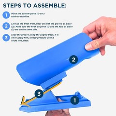 Compact Sock Assistant – Dual Purpose Handle for Easy Sock and Shoe Application