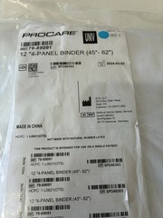 PROCARE 79-89091 12” 4-Panel Binder Contact Closure 45-62” – New