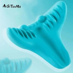 Cervical Neck Pillow stretcher Traction Device Brace Support Pain Relief Massage