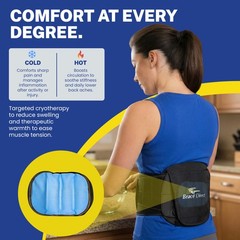 Brace Direct Back Brace Hot/Cold Therapy Pack – Small, Oval & Large – Reusable