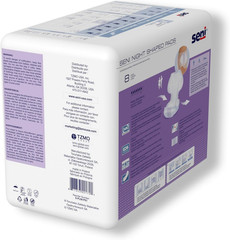 Seni Night Shaped Pads, 27″ Length, Heavy Absorbency Incontinence Pads with a Su