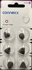 2 Pack 12mm Tulip Connexx 3.0 Eartip Dome. Fits Signia Rexton Widex Miracle Ear.