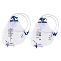 Urinary Drainage Bag with Anti-Reflux Chamber for Home and Hospitals Health Aids