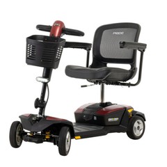 Pride S54LXIT GoGo® Endurance Li- 4-wheel Travel Mobility Scooter-1 year labor!