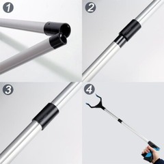 Convenient 31-Inch Long Reacher Grabber Tool – Versatile Aid for Trash & Items