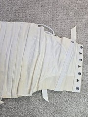 Vintage Freeman 36 Lumbosacral Ivory Orthotic Corset Brace Back Support READ