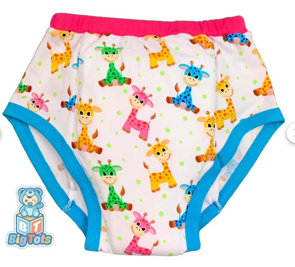 Adult training pant Giraffes diaper incontinence pants