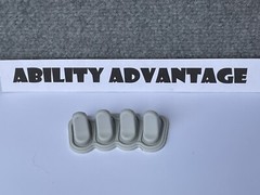 NEW: Permobil Unitrack Backpack Medical Necessities / Bag Hook Pair, Hardware.
