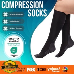 PhysFlex Compression Socks Orange Foot Xx-large