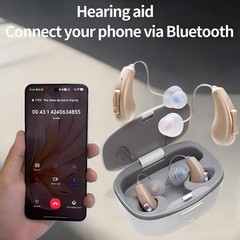 Hearing Aids For Seniors Rechargeable Bluetooth With App Hearing Test Music