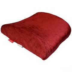 Burgundy Cushion Travel Pillow Memory Foam Seat Home Office Chair Back Support