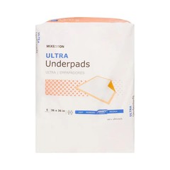 100 McKesson Ultra Heavy Absorbency Adult Bed Pad Disposable Underpads