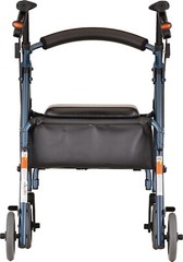 NOVA GetGo Petite Rollator Walker- Hgt 4’10“-5’4″; 18.5” Seat Hgt; Good Use BLUE