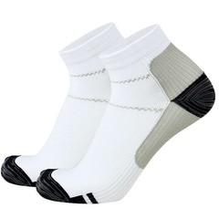 5 Pairs Compression Socks Plantar Fasciitis Arch Ankle Running Support Men Women