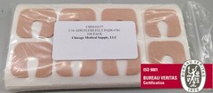 #701 Adhesive Flesh Wool Felt Callus Pre-cut Half-Moon Pads 1/16″ 100 Horseshoe