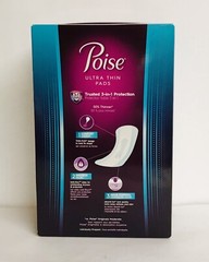 Poise Ultra Thin Pads Regular Length ~ Light 28 Pads