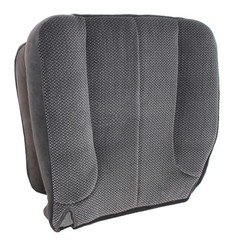 SecosAutoparts Driver Side Bottom Replacement Cloth Seat Cover Dark Gray