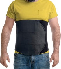 Plus Size Abdominal Binder Post Surgery Tummy Tuck | 4XL (81 to 91), Black