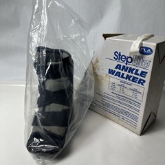 FLA Steplite Easy Strider Ankle Walker Low Height Boot Size Large Black
