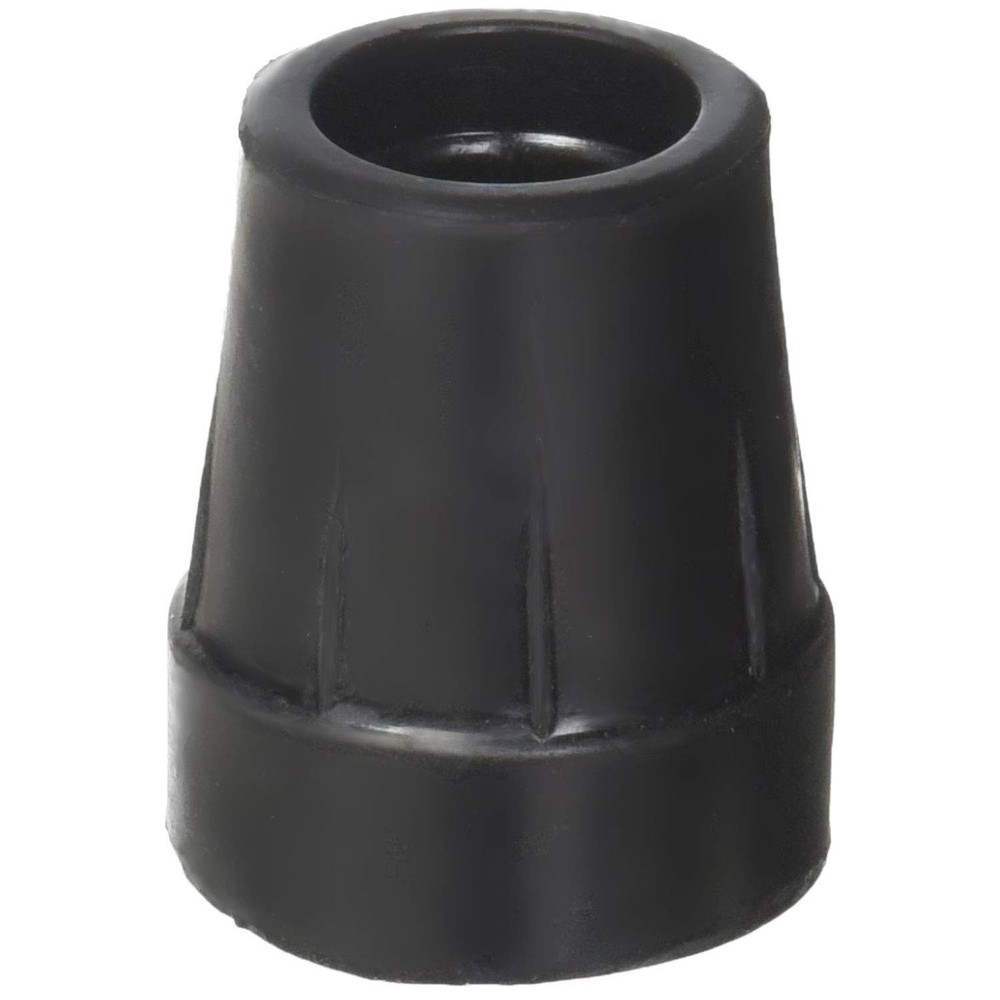 Walking Stick Cane Medium Tip Replacement Rubber Bottom 7/8 Inch 1 PCS