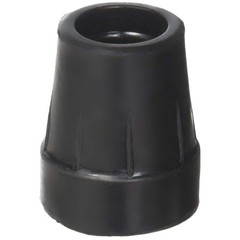 Walking Stick Cane Medium Tip Replacement Rubber Bottom 7/8 Inch 1 PCS
