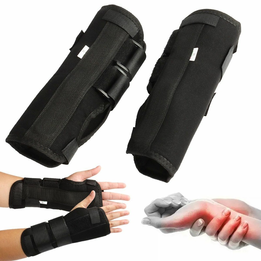 Right/Left Wrist Support Hand Brace Carpal Tunnel Arthritis Splint Sprain Sports