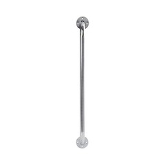 drive Silver Knurled Steel Wall Grab Bar 24″ L 12124-3